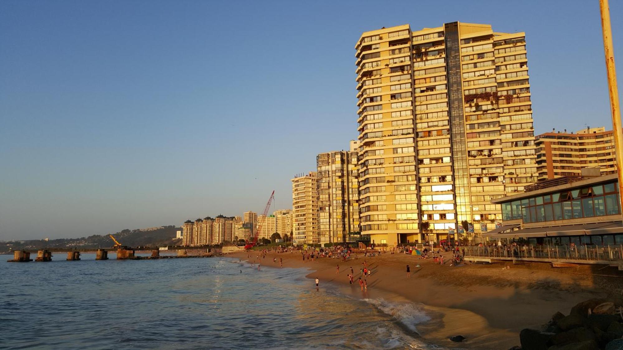 Edificio Maya Vina del Mar Buitenkant foto